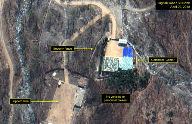 Coreia do Norte anuncia desmantelamento do seu complexo de testes nucleares ainda este mês