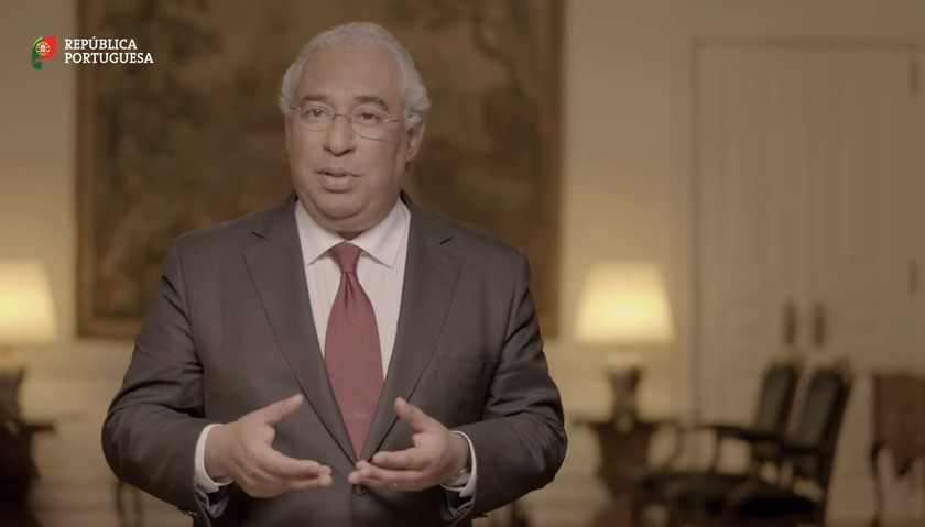 Costa explica "pessoalmente" em vídeos online proposta de Orçamento