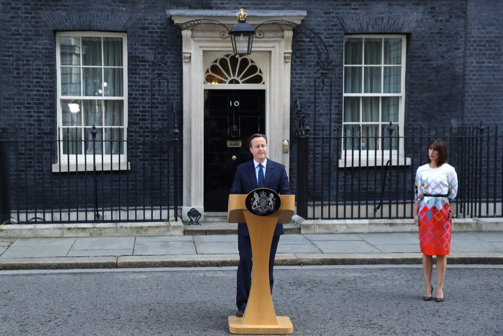 David Cameron anuncia demissão