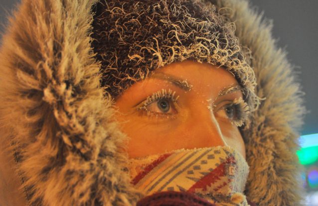 Depois das pestanas congeladas, temperatura na Sibéria sobe quase 35 graus em duas semanas