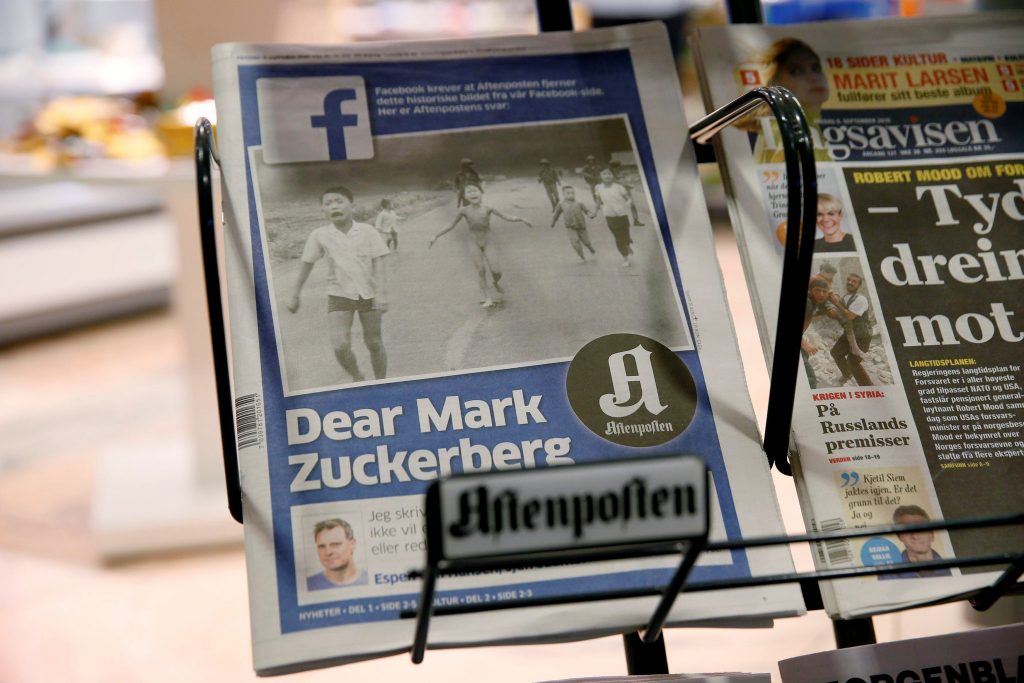 É uma foto histórica, Mark Zuckerberg!