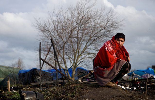 Elisabete fotografou o que viu em Calais e vai fazer um leilão para conseguir lá voltar