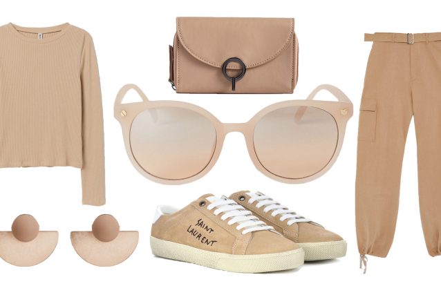 Em tons bege: 23 peças numa das cores tendência