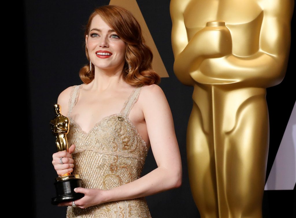 Emma Stone na primeira divisão