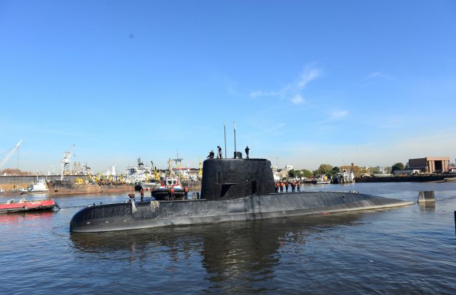 Encontrado submarino que desapareceu há um ano com 44 a bordo