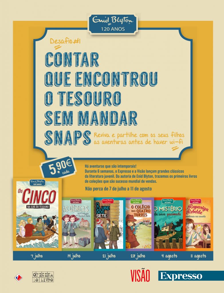 Enid Blyton - livros de aventuras