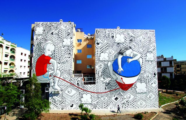 ESTAU: A arte urbana a subir paredes em Estarreja