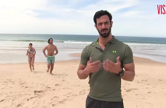 Exercícios para se manter em forma na praia