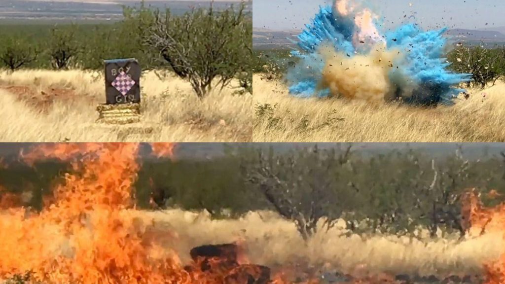Festa para anunciar sexo do bebé resultou em incêndio que teve de ser combatido por 800 bombeiros... e deu prejuízos de 8 milhões