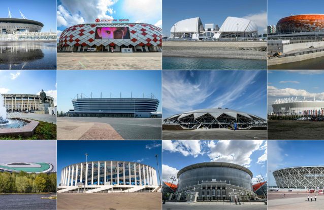 Fotos: Conheça todos os estádios do Mundial 2018