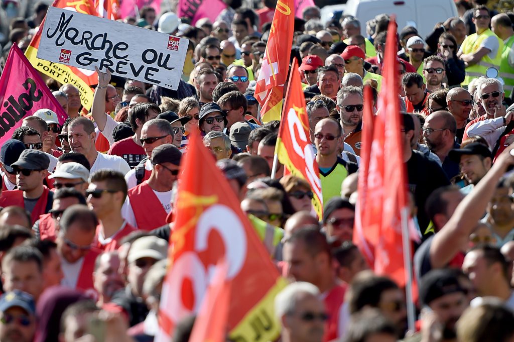 França: greves sem fim