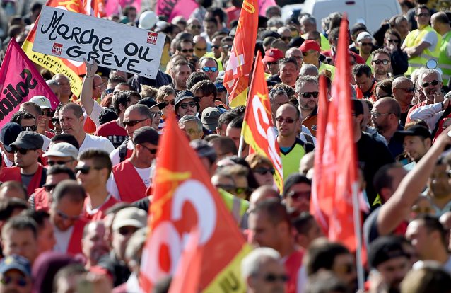 França: greves sem fim