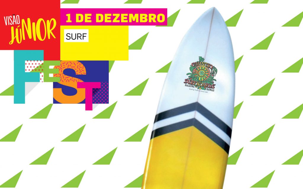 Ganha uma prancha de surf no VISÃO Júnior Fest!