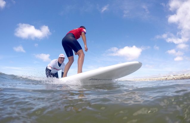 Garrett McNamara, do canhão da Nazaré para o rio Tejo