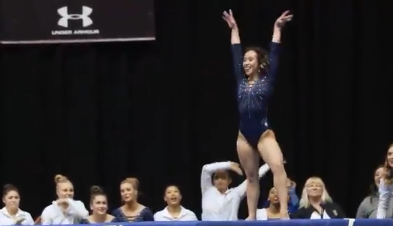 Ginasta norte-americana faz exibição "perfeita" e redes sociais ficam rendidas