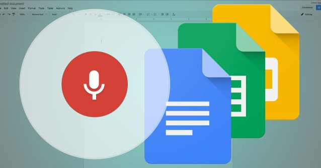 Google docs com voz