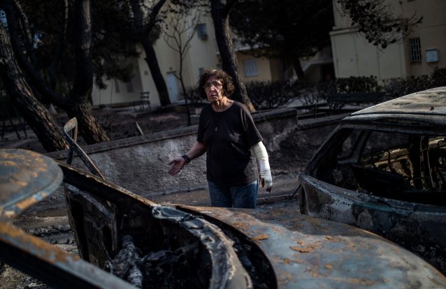 Grécia: “Até as palavras arderam”