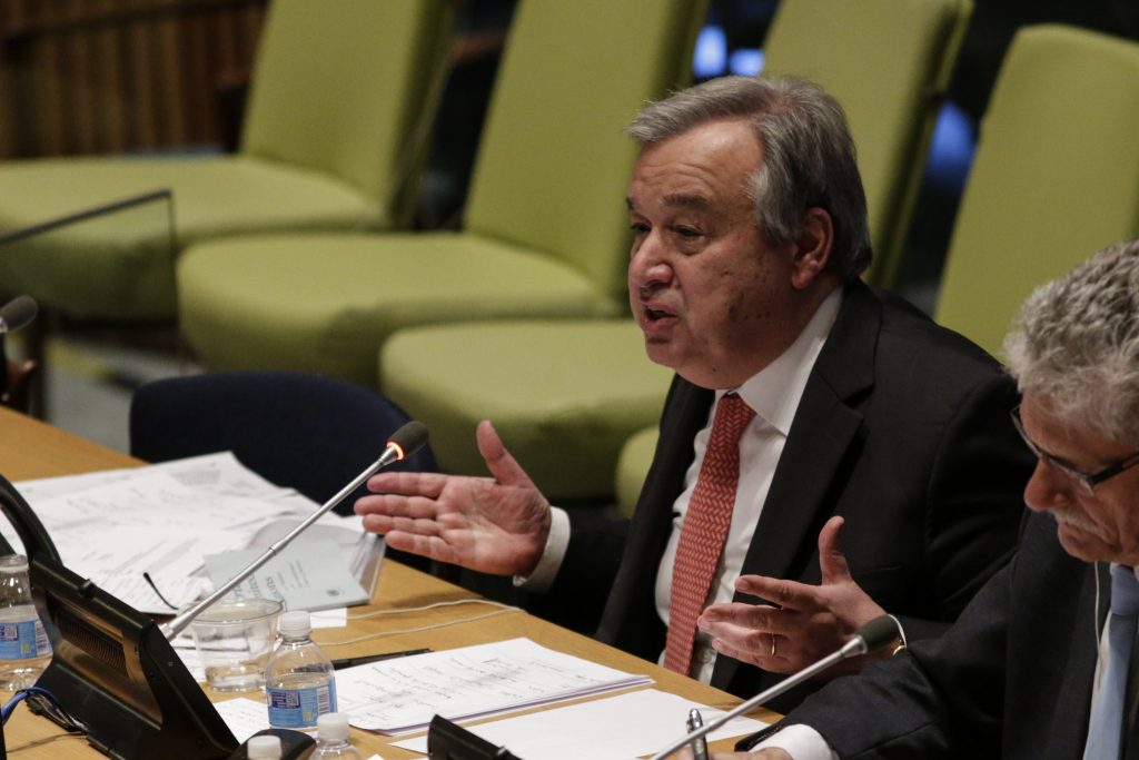 Guterres ganha primeira votação para secretário-geral da ONU