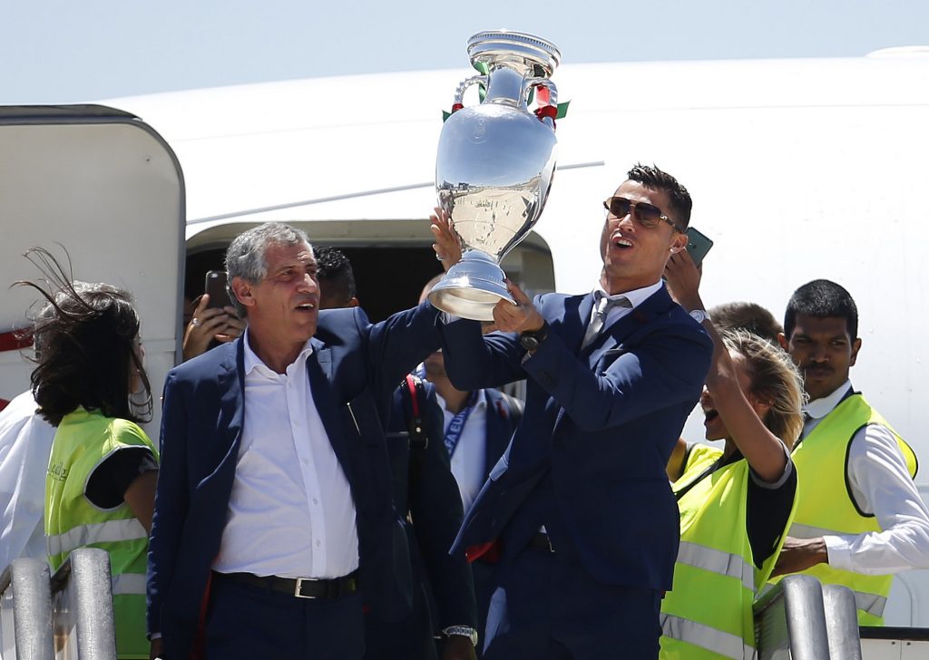 Hoje pode ser mais um dia de glória para Cristiano Ronaldo e Fernando Santos