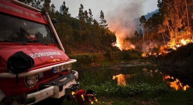 Imagens da destruição espalham-se pela internet