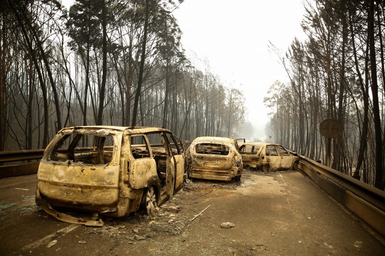 Visão Incêndio De Pedrógão Grande Provocado Por Descarga Elétrica E O