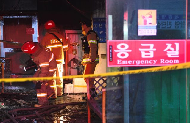 Incêndio em hospital na Coreia do Sul causou 37 mortos