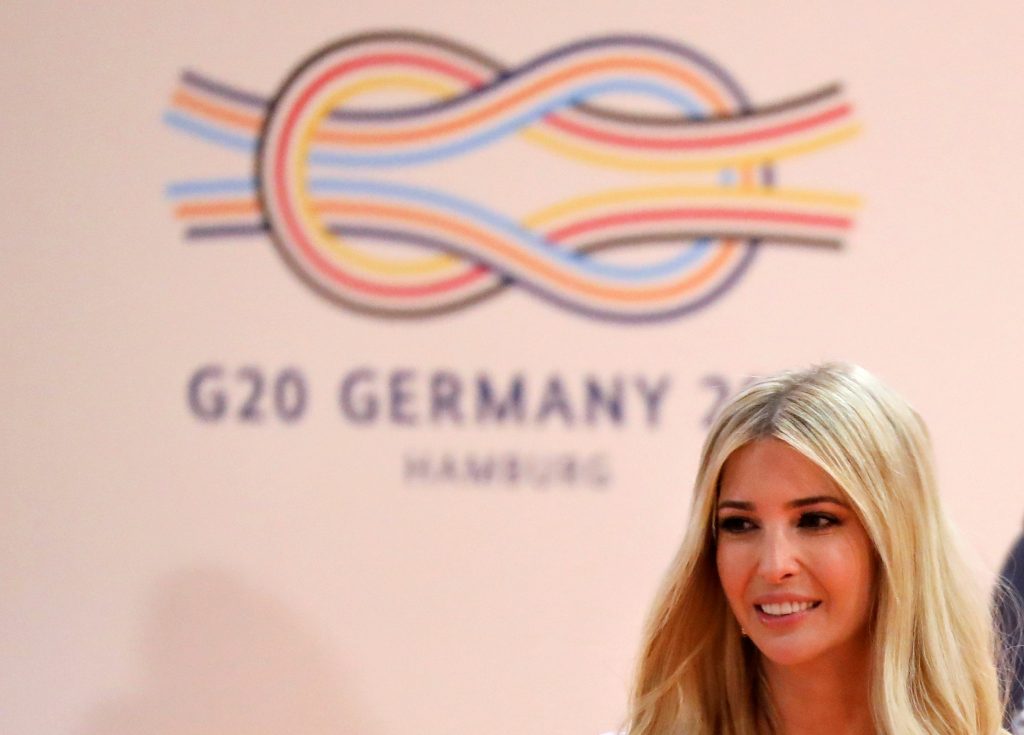 Ivanka Trump substituiu o pai no G20 e ninguém achou bem