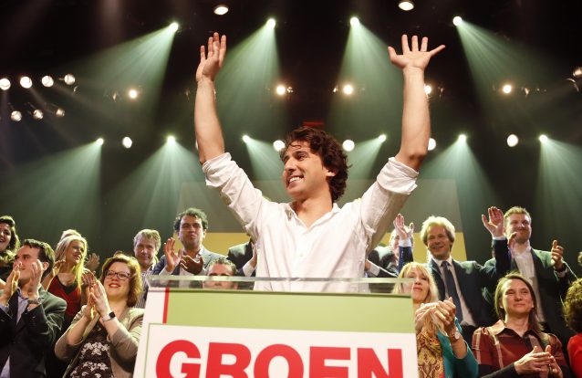 Jesse Klaver, o grande vencedor das legislativas holandesas 