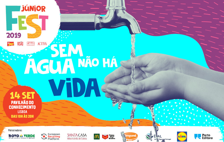 Júnior Fest: aprende a poupar água com a EPAL