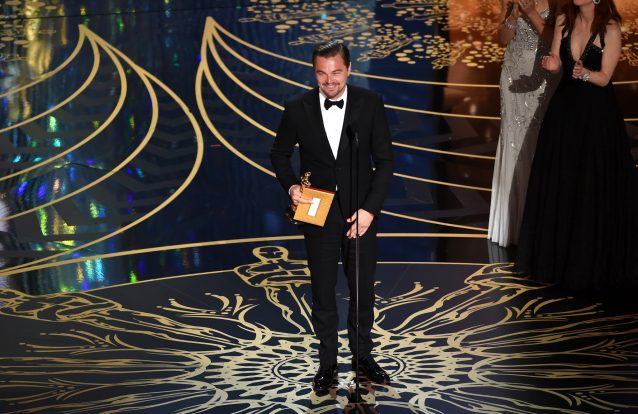 Leonardo DiCaprio e o dedo do meio: Acaso ou recado?