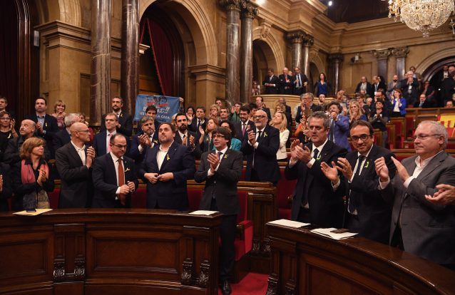 Líderes do governo da Catalunha acusados de rebelião e sedição