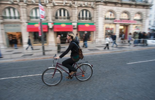 Lisboa de bicicleta, só com ajuda de uma app