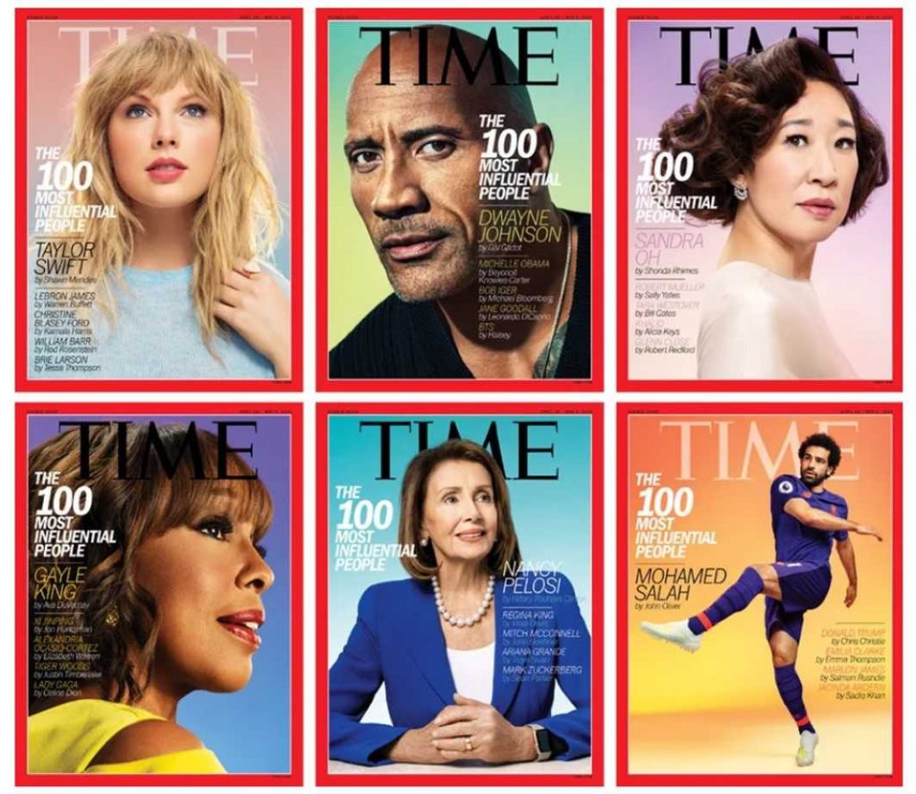 Mais mulheres e mais jovens: como a lista dos 100 mais influentes da TIME mudou em 15 anos