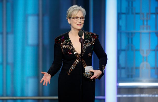 Meryl Streep ataca Trump nos Globos de Ouro e ele respondeu no Twitter