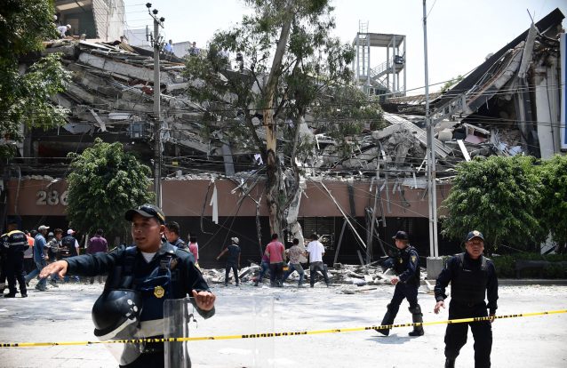 México volta a sentir a fúria da terra