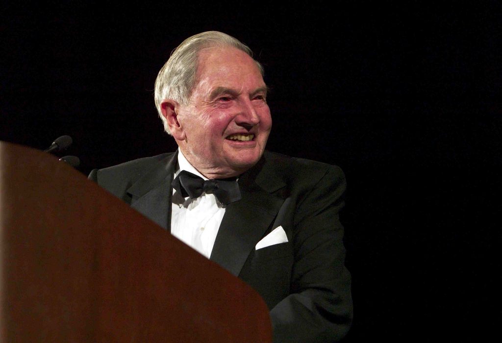 Morreu David Rockefeller