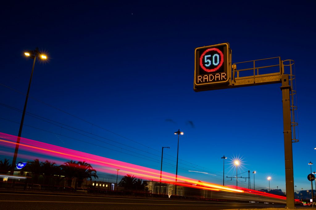 Multas de velocidade disparam mais de 1600% em Lisboa