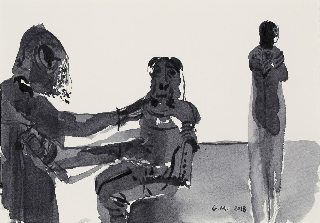 Na exposição 'Humanidade', a pintora Graça Morais mostra-nos que o mundo é tormentoso
