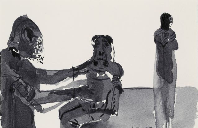 Na exposição 'Humanidade', a pintora Graça Morais mostra-nos que o mundo é tormentoso