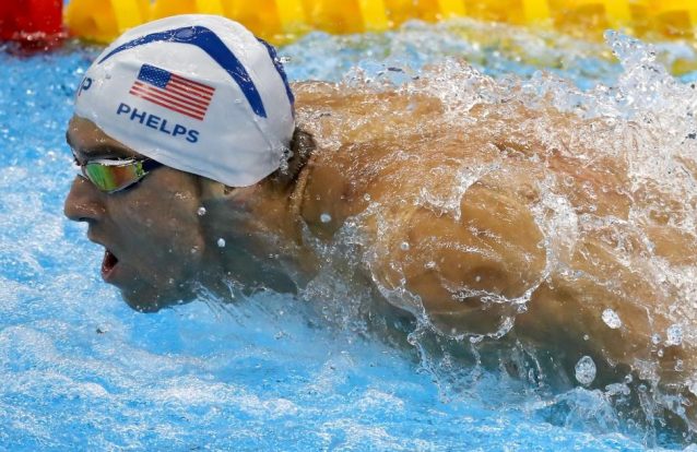 Nem Leónidas de Rodes resiste a Michael Phelps