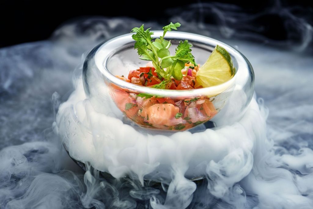 No gastro-bar Kimya, fazem-se experiências de laboratório