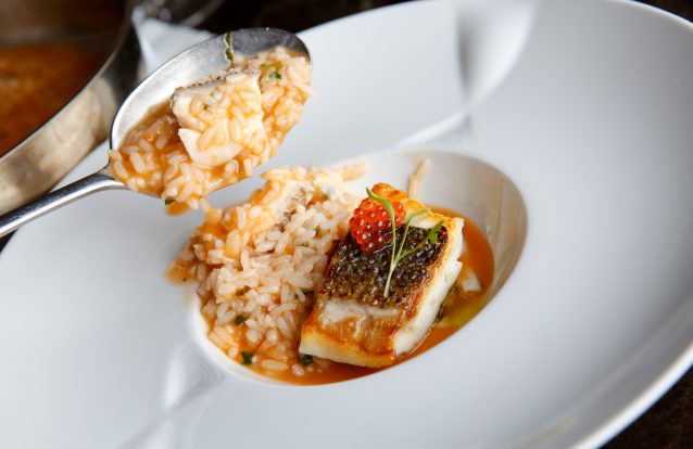 No restaurante The Blini, tudo o que se lhe depara é um regalo