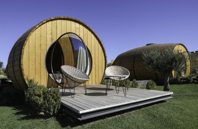 No The Wine House da Quinta da Pacheca, em Lamego, dorme-se dentro de pipas