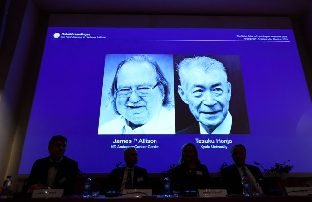 Nobel da Medicina distingue americano e japonês por estudos sobre o cancro