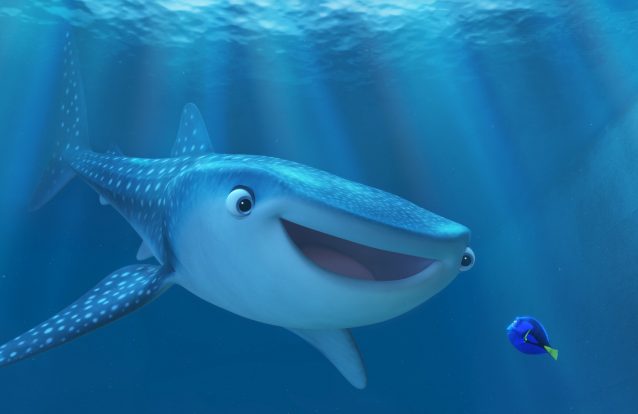 Nomes dos vencedores À PROCURA DE DORY