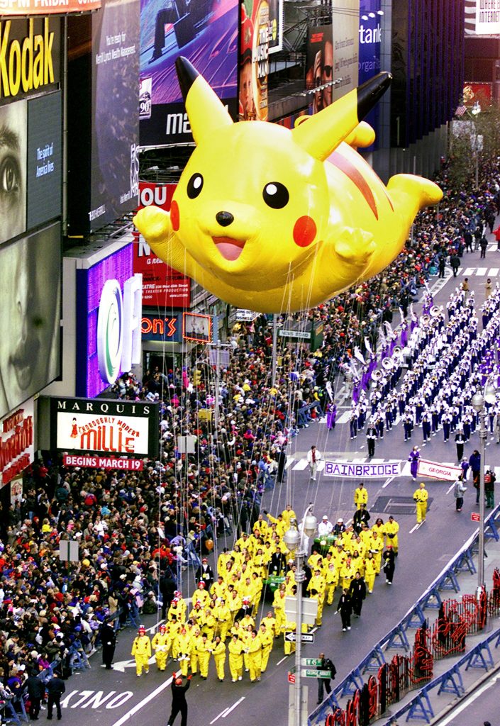 Nostalgia dos pokémons de há vinte anos