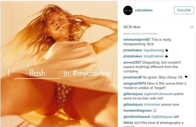 Nova campanha da Calvin Klein volta a chocar o mundo