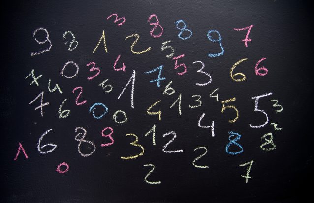 Numeração árabe? Não... os americanos acham que isso não se deve aprender na escola