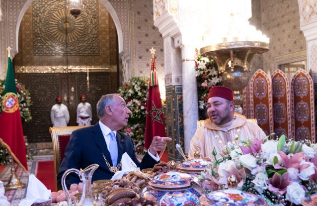 O banquete que o rei de Marrocos ofereceu a Marcelo