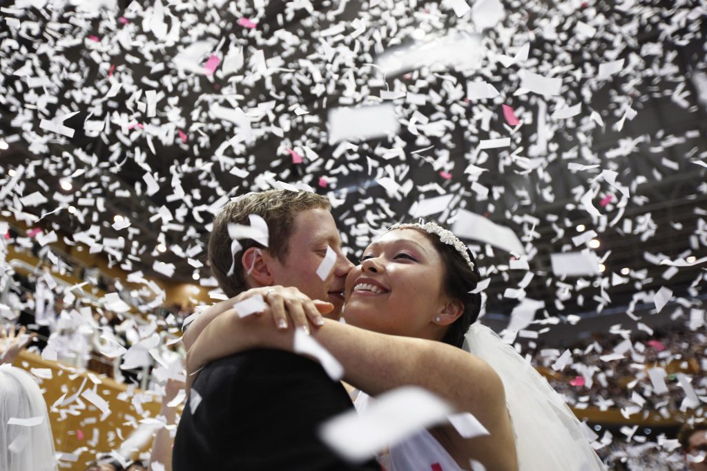 O casamento torna-o menos stressado